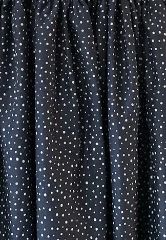 MUFFLE TOP RANDOM DOT