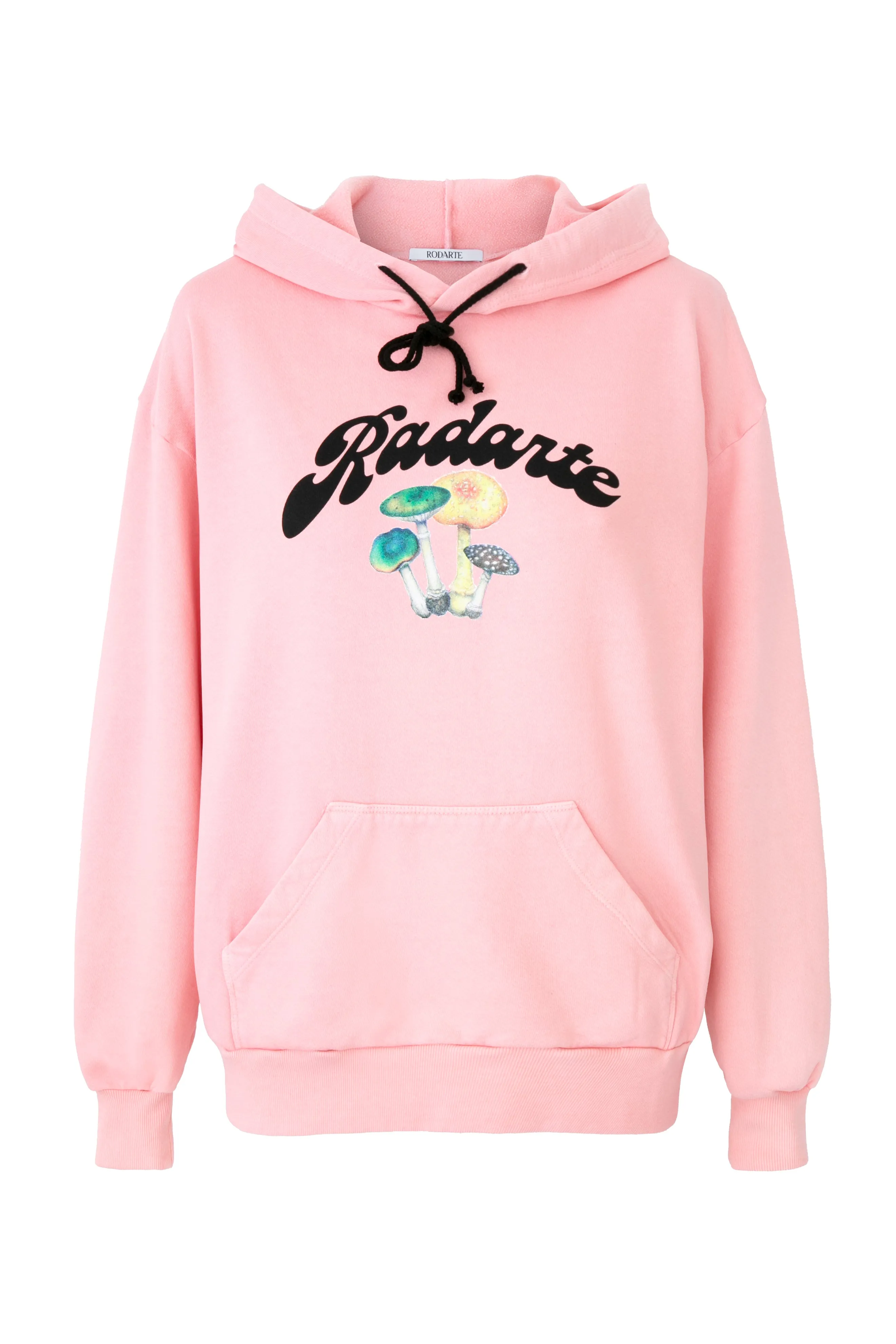 Mushroom Printed Pink Radarte Hoodie