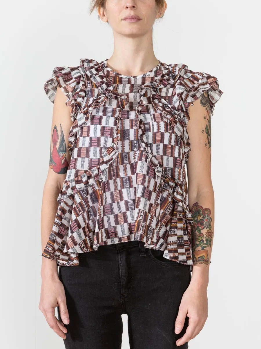 nalou top - ecru