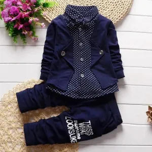 Navy Casual Suit