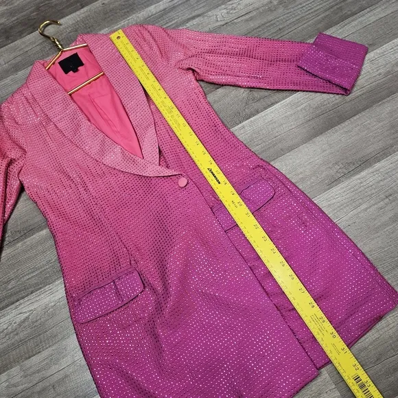 NBD Baddie Tux Blazer Dress Size XS
