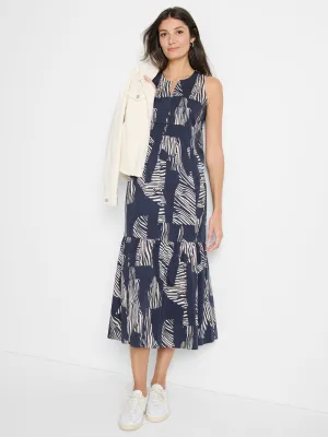 NIC ZOE Zebra Stripe Cece Dress