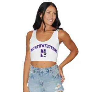 Northwestern Wildcats Classic Crop Tank Top