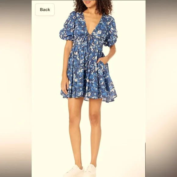 NWT Joie REVOLVE brand Lucia Dress in Navy Blazer Multi Size‎ 00