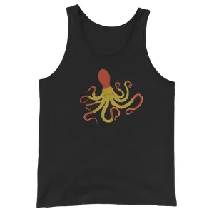 Octopus in a Sweater Adult Tank Top