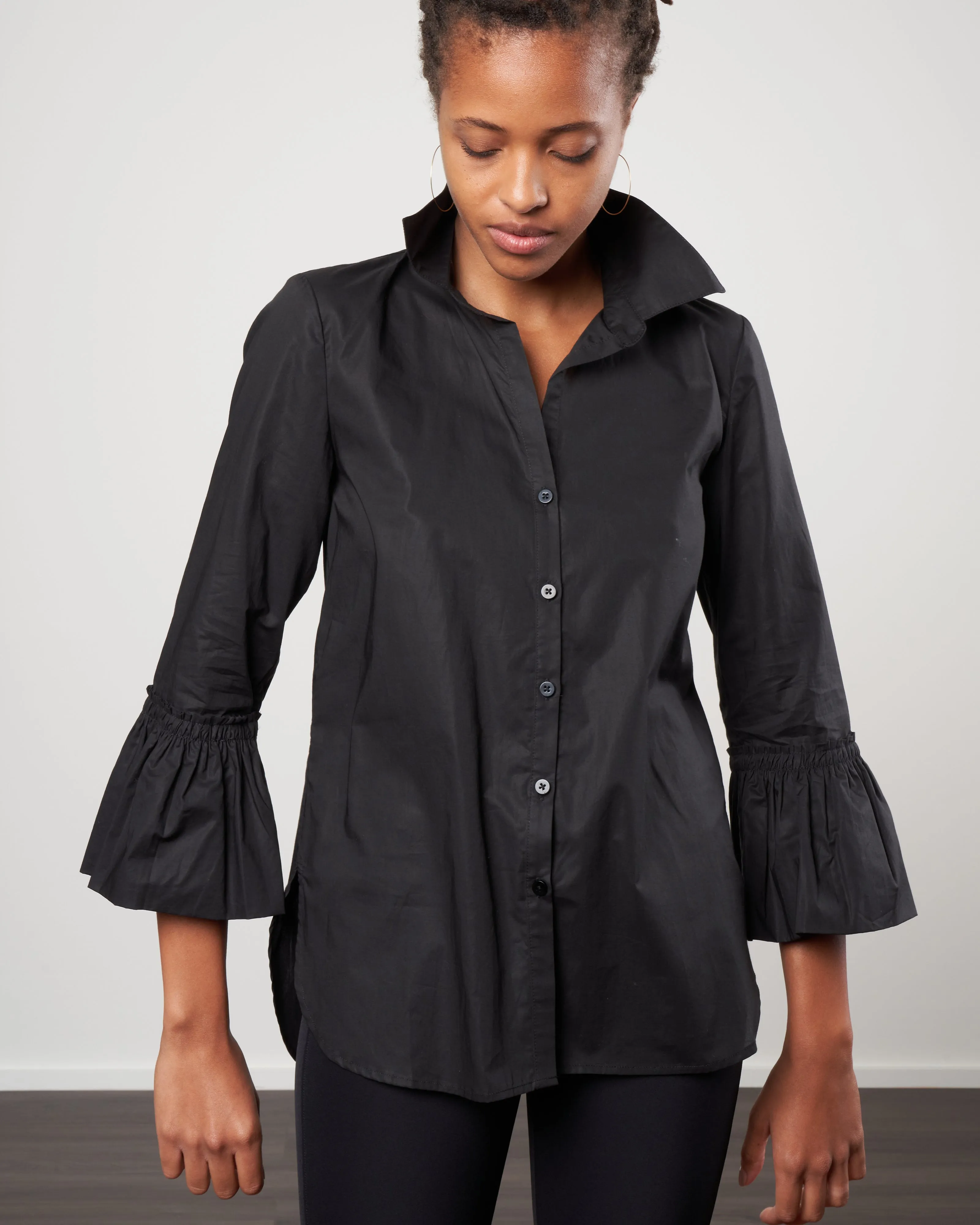 olivia blouse - black