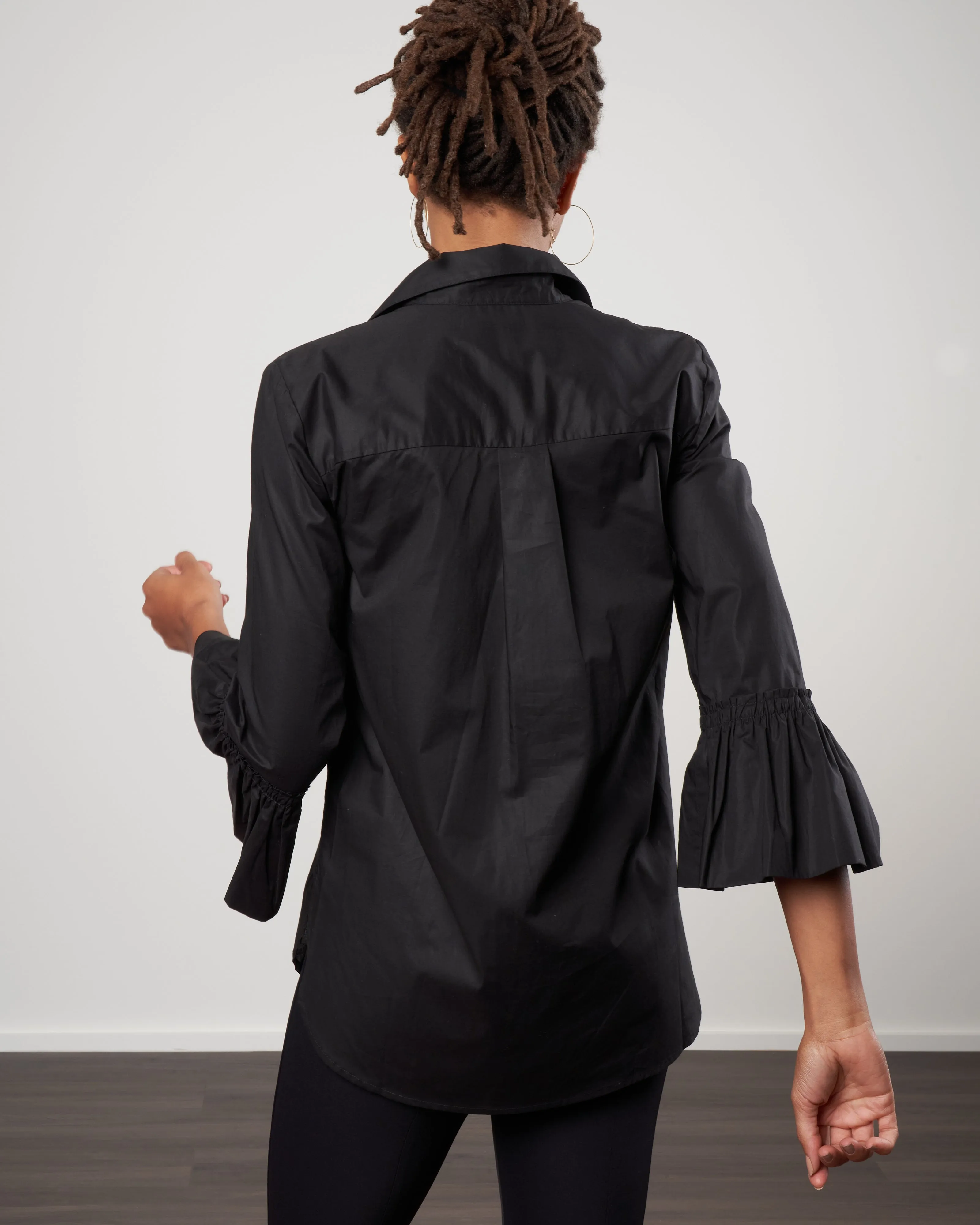 olivia blouse - black
