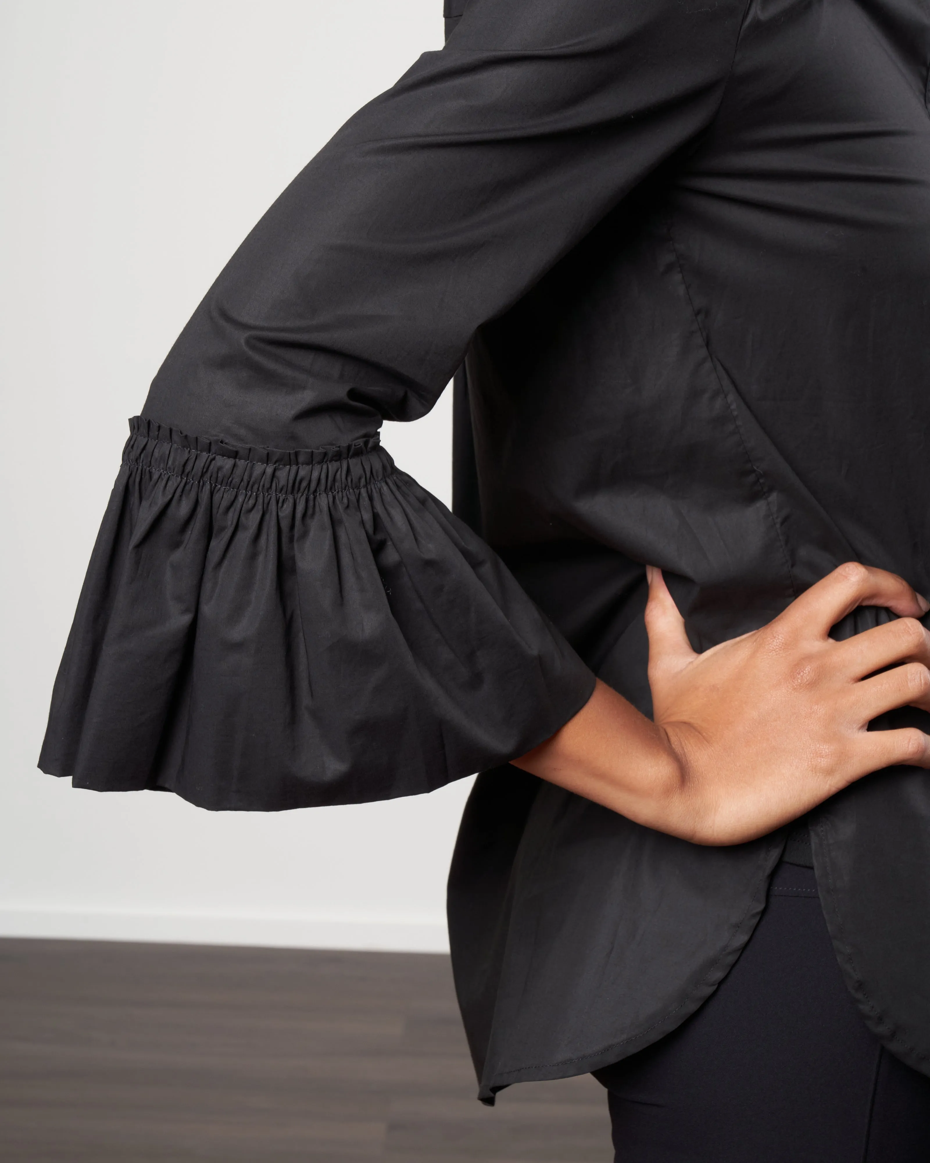 olivia blouse - black