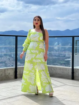 One Sleeve Maxi Dress