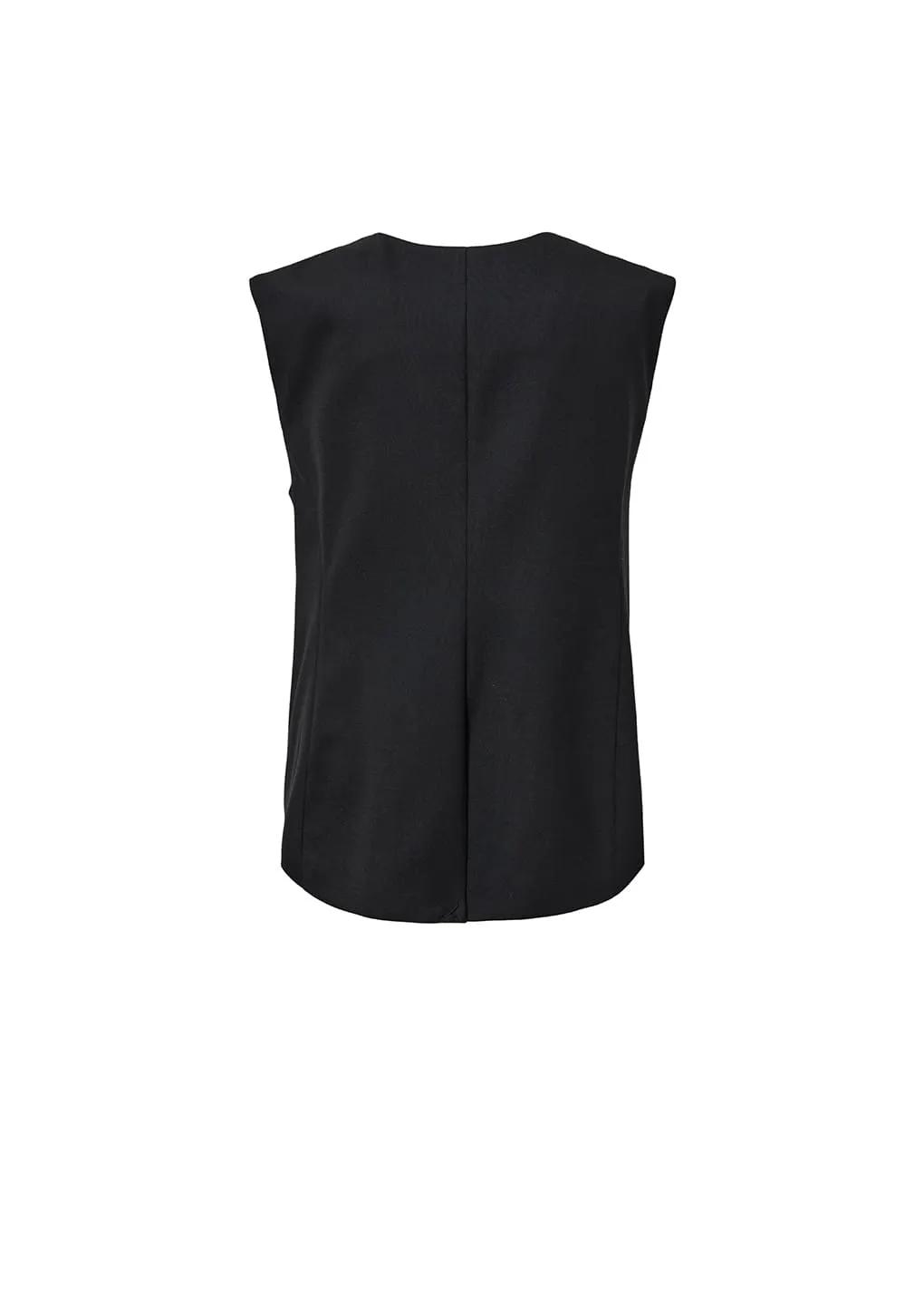 OVERSIZE BUTTON VEST