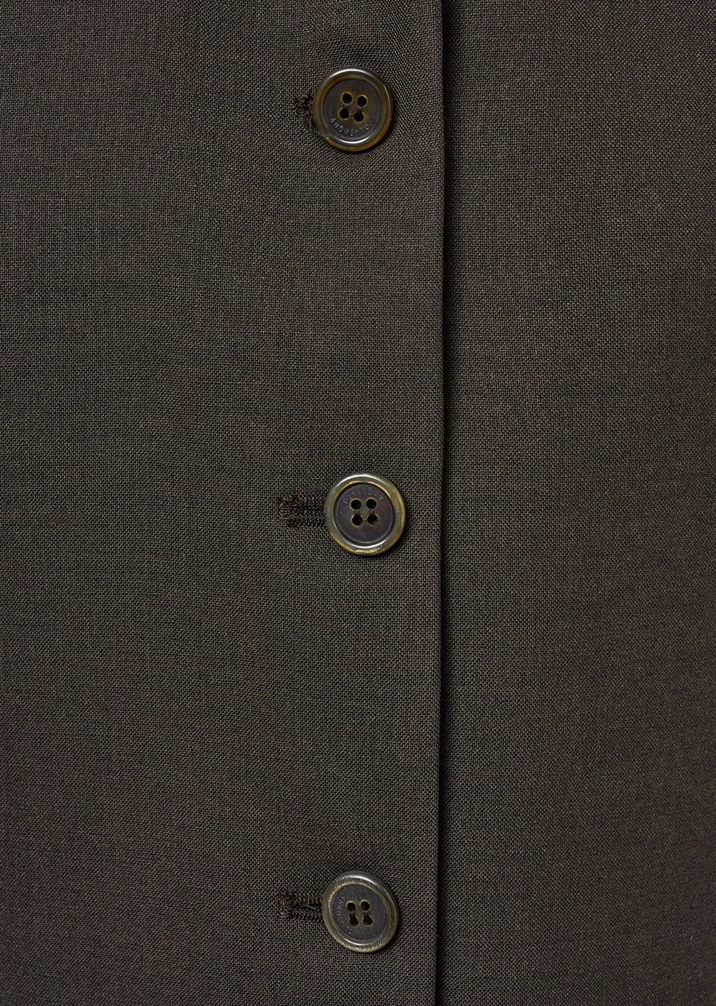 OVERSIZE BUTTON VEST