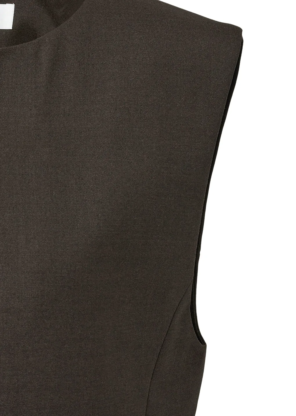 OVERSIZE BUTTON VEST