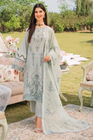 Pakistani Salwar Suit Embroidered Grey Salwar Kameez with Dupatta