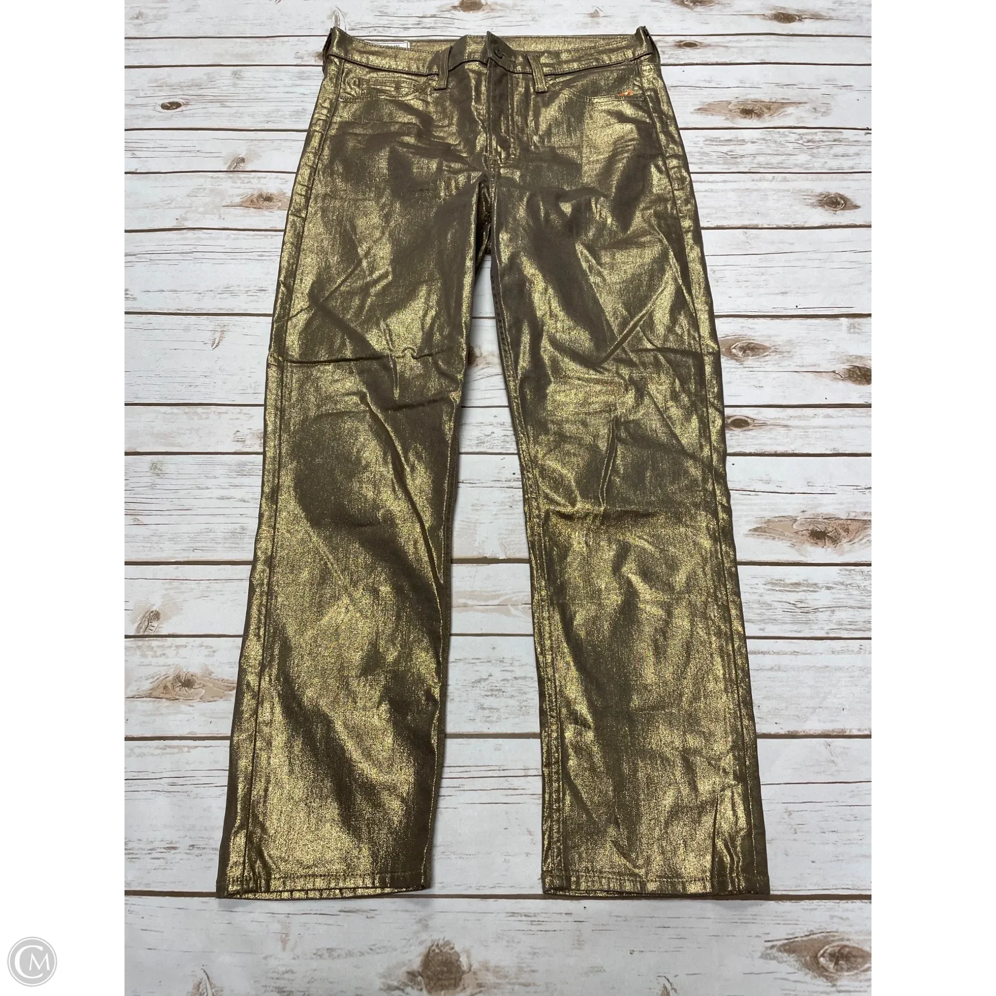 Pants Dress By Gap In Gold, Size: 10