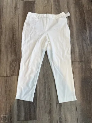 Pants Dress By White House Black Market In White, Size: 10