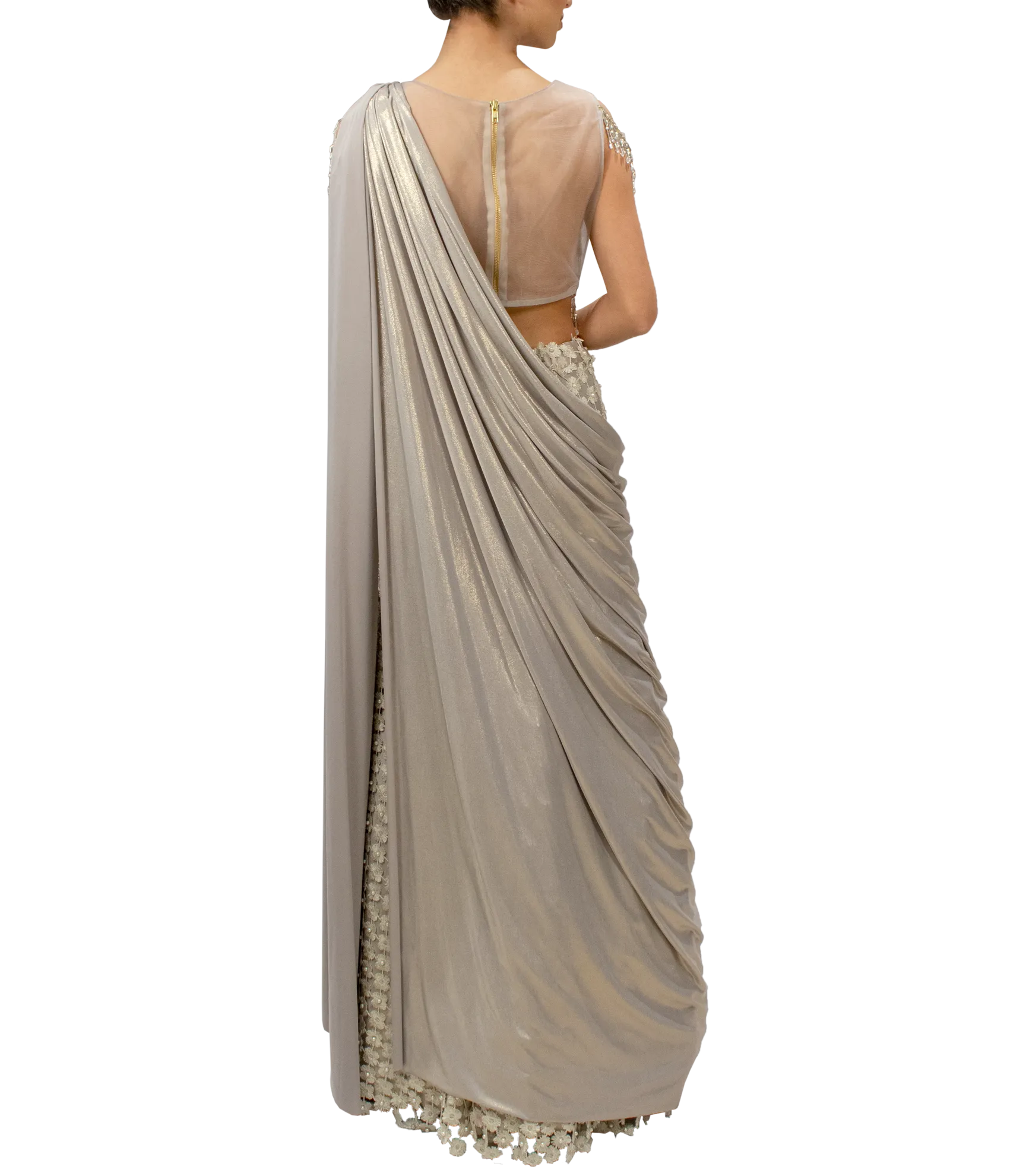 Pearl embellished Lehenga