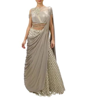 Pearl embellished Lehenga