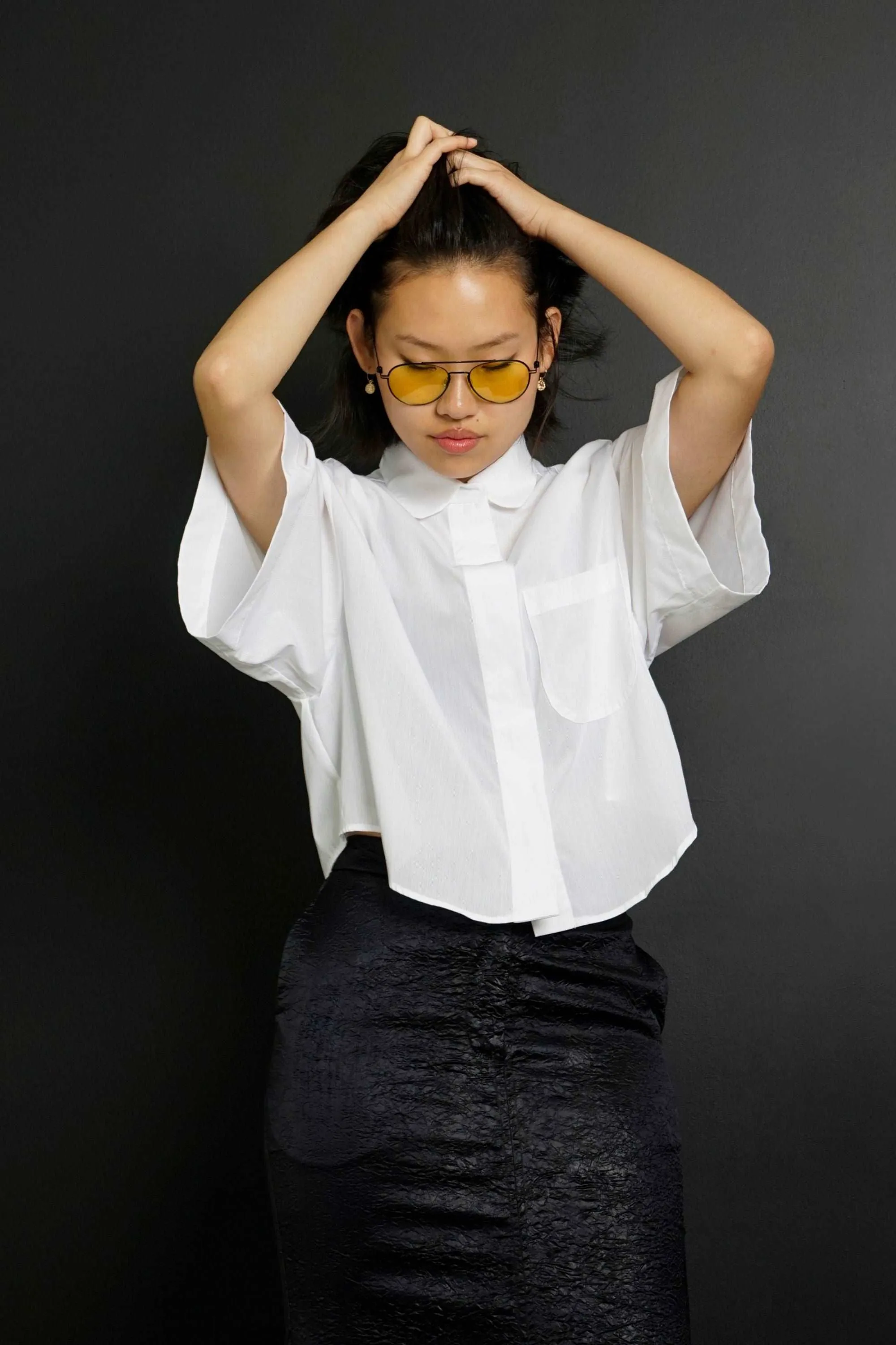 Pedro White Oversized Button-Down