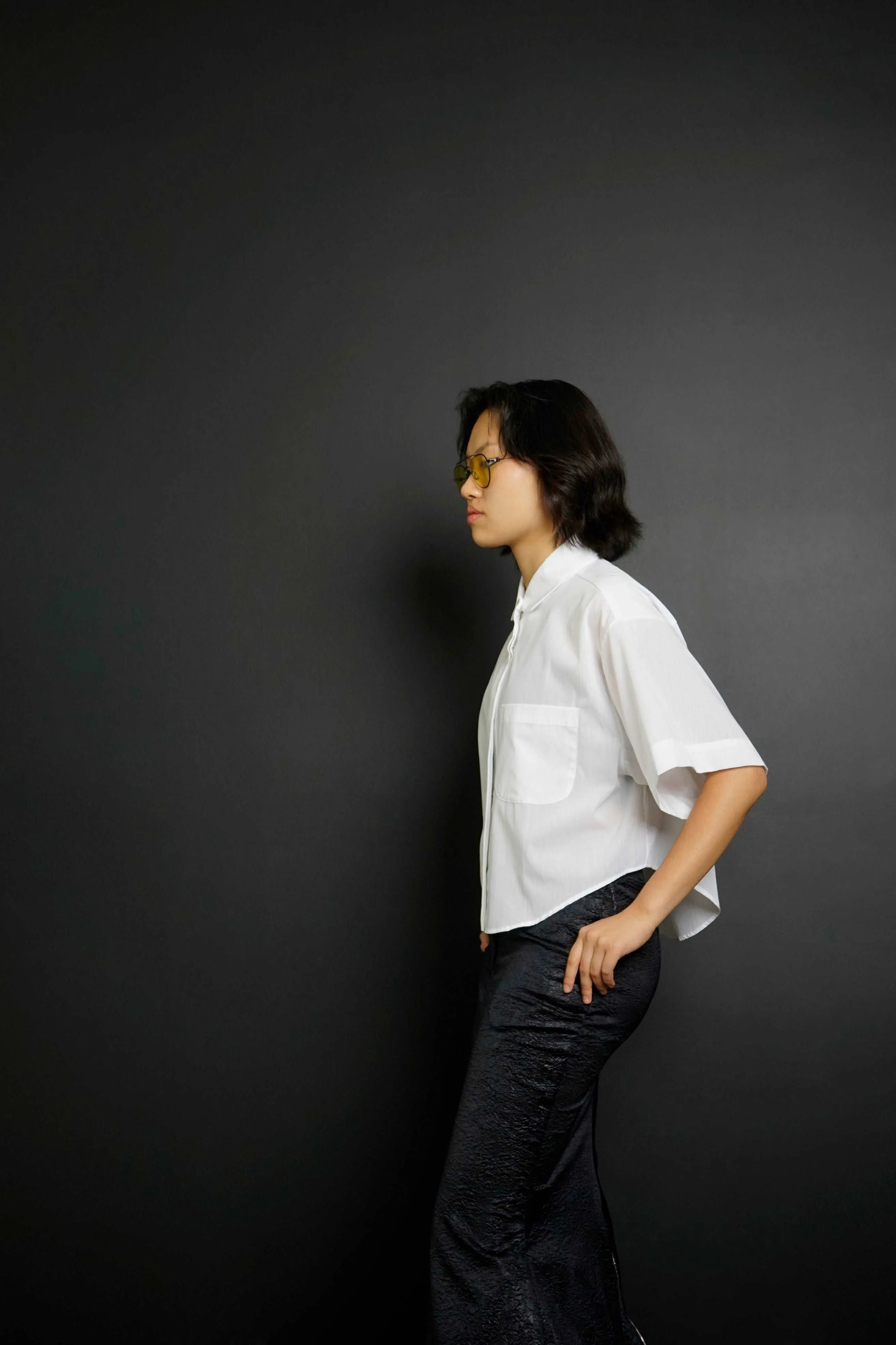 Pedro White Oversized Button-Down