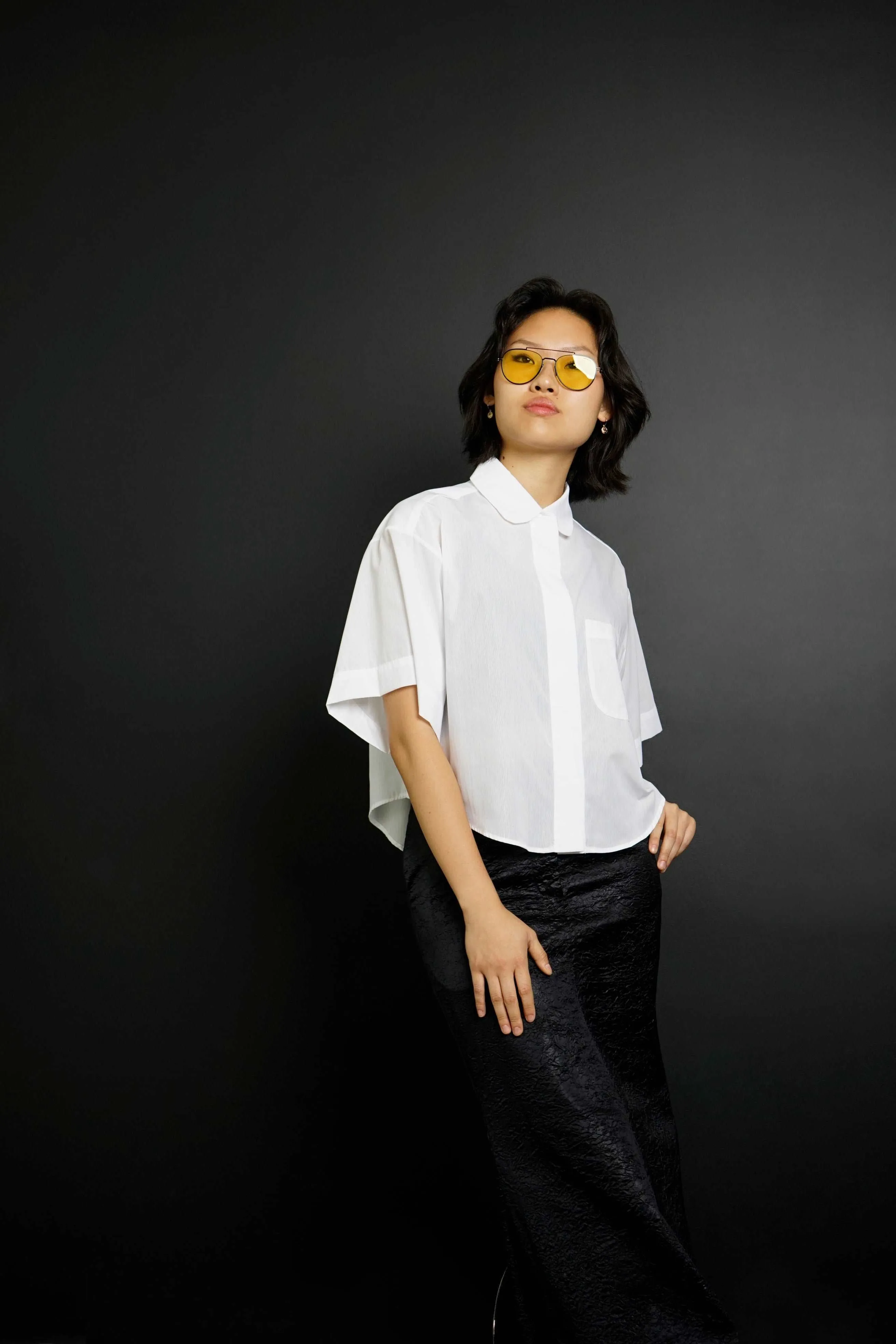 Pedro White Oversized Button-Down
