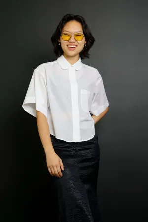 Pedro White Oversized Button-Down