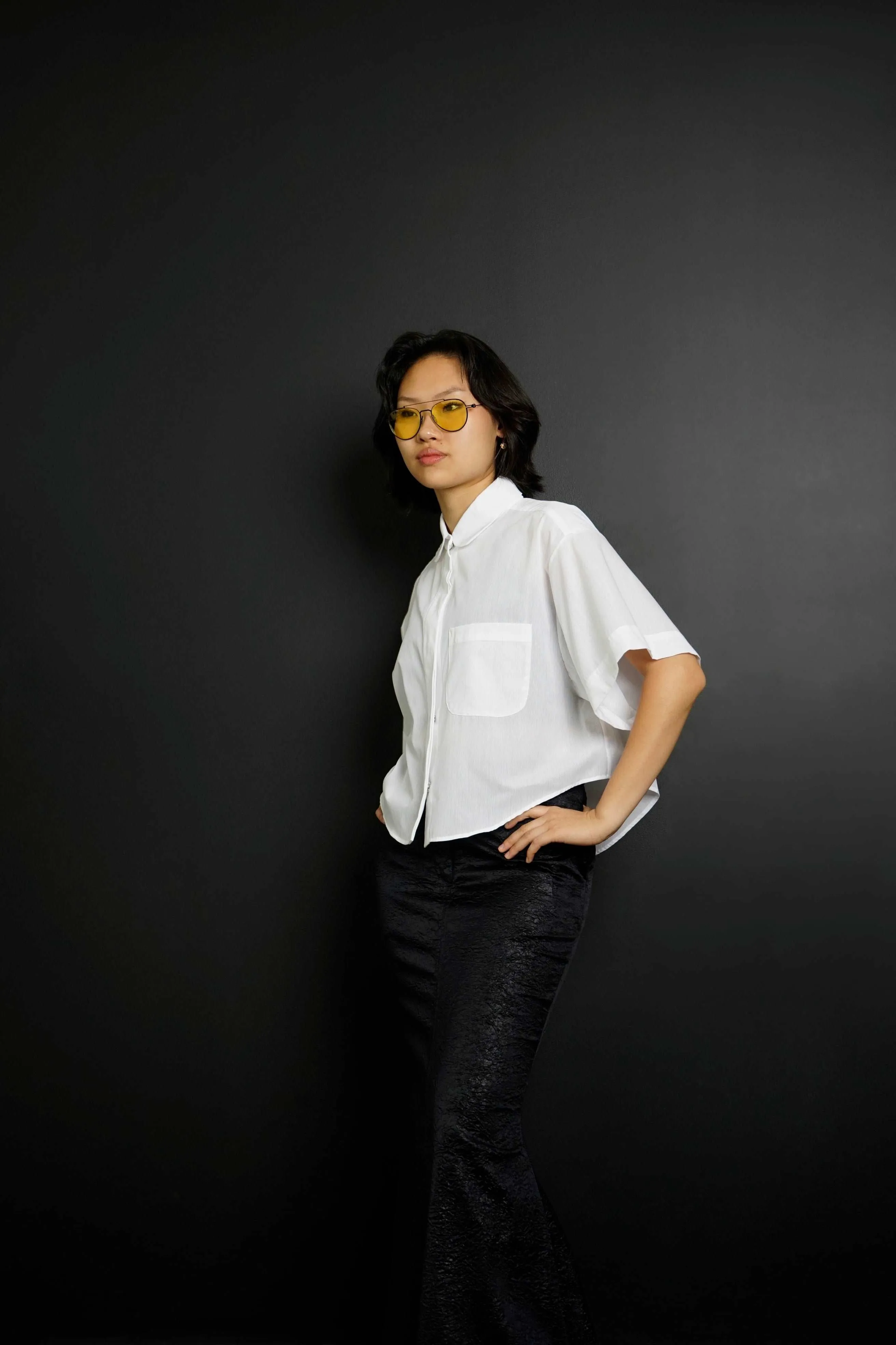 Pedro White Oversized Button-Down