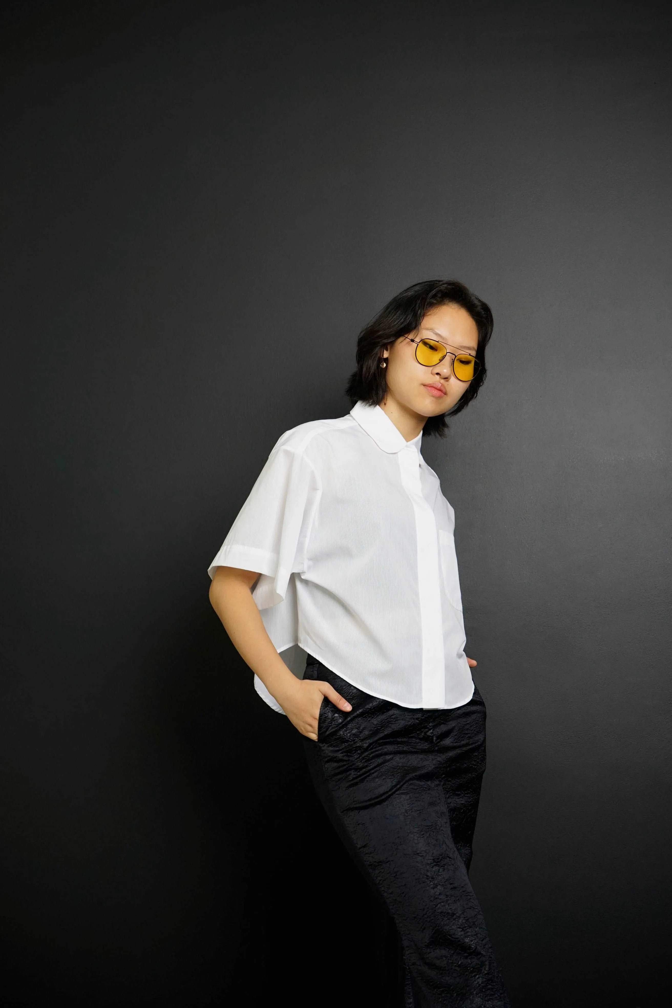 Pedro White Oversized Button-Down