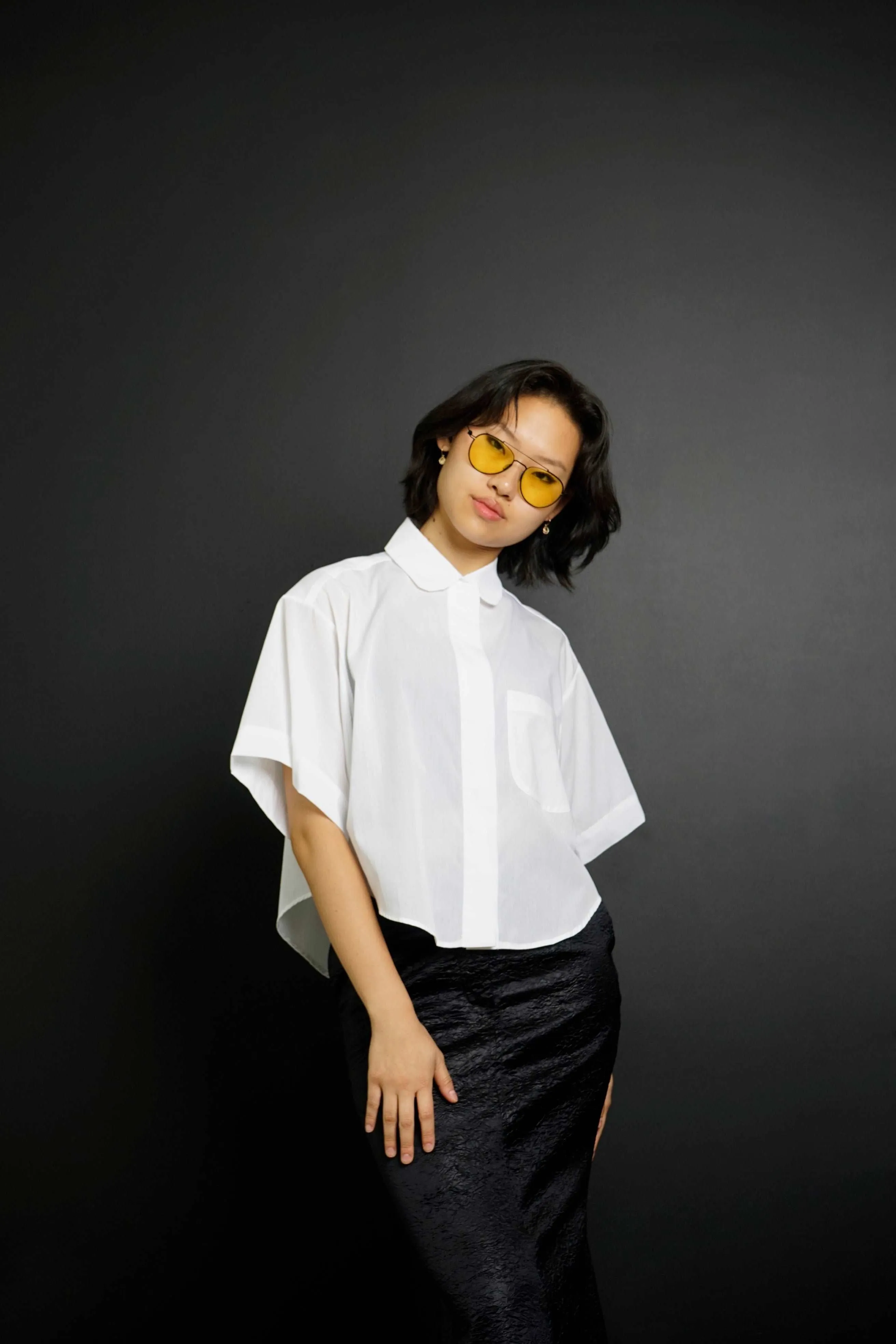 Pedro White Oversized Button-Down