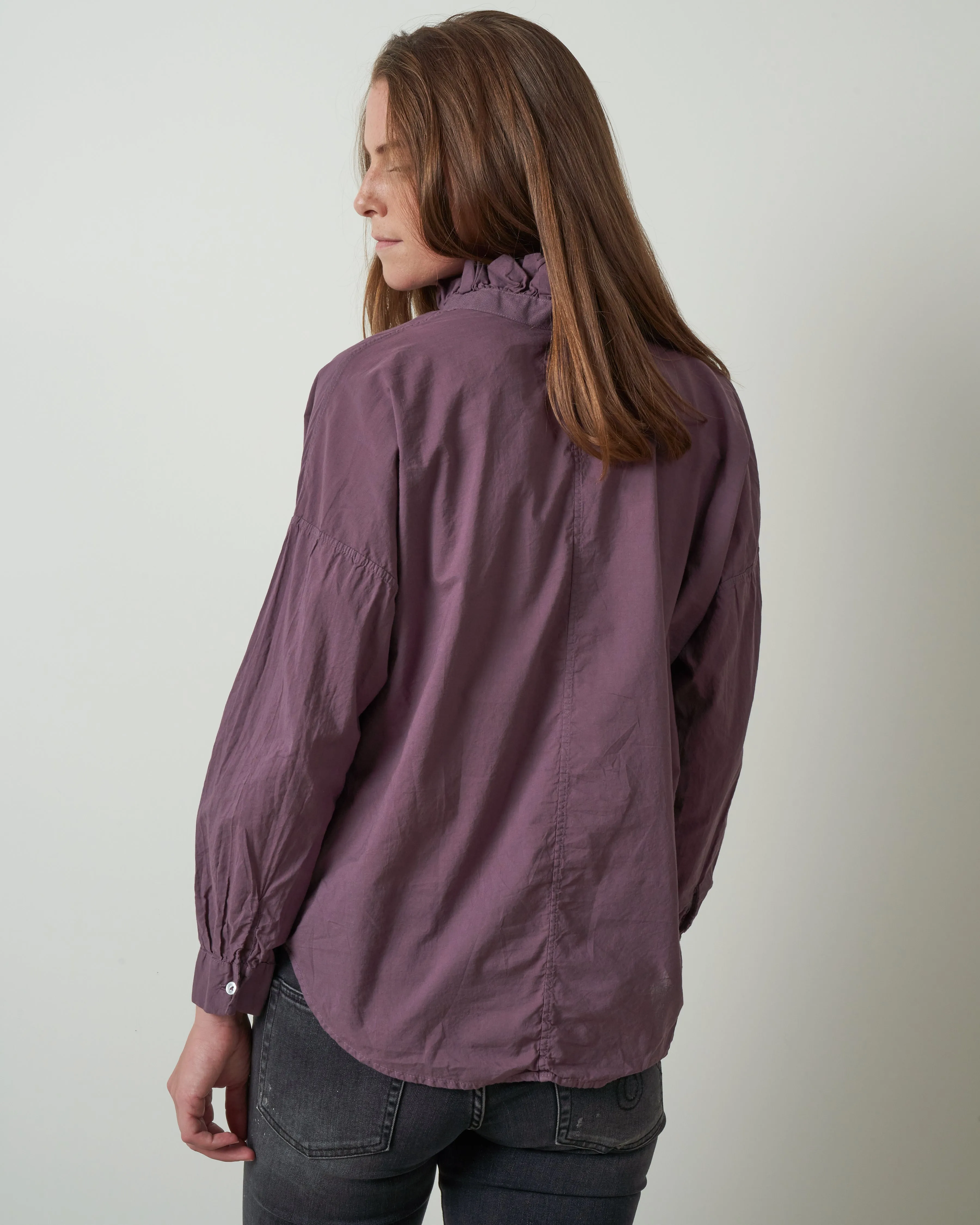 penelope cabo shirt - eggplant