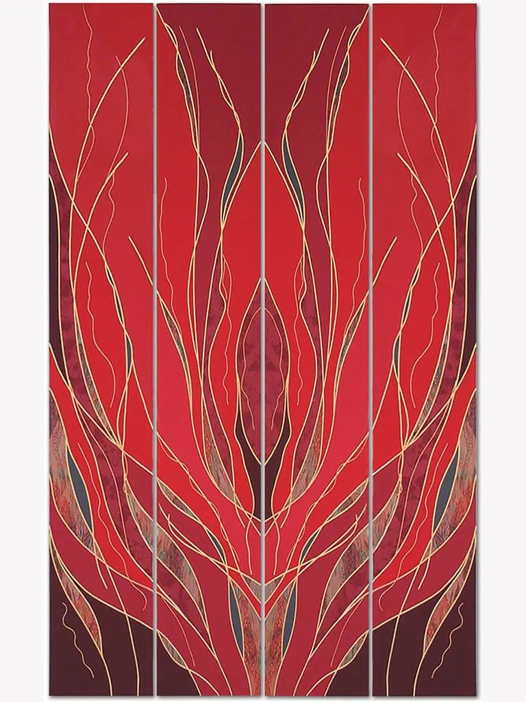 Pentecost Flames Printed Banners