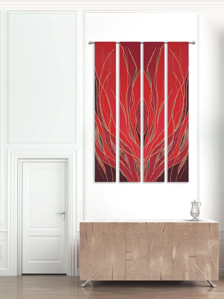Pentecost Flames Printed Banners
