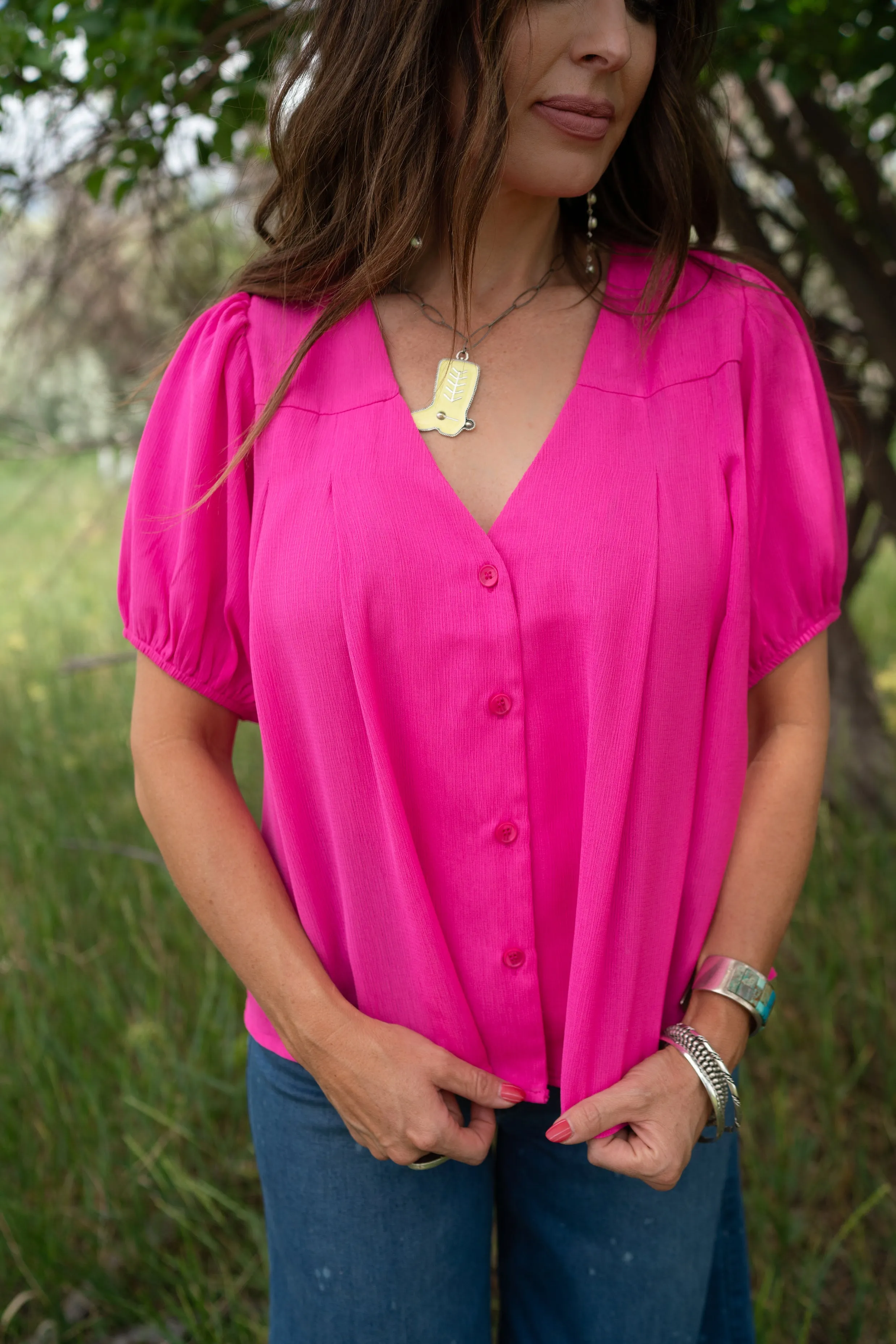 Pink Berry Top