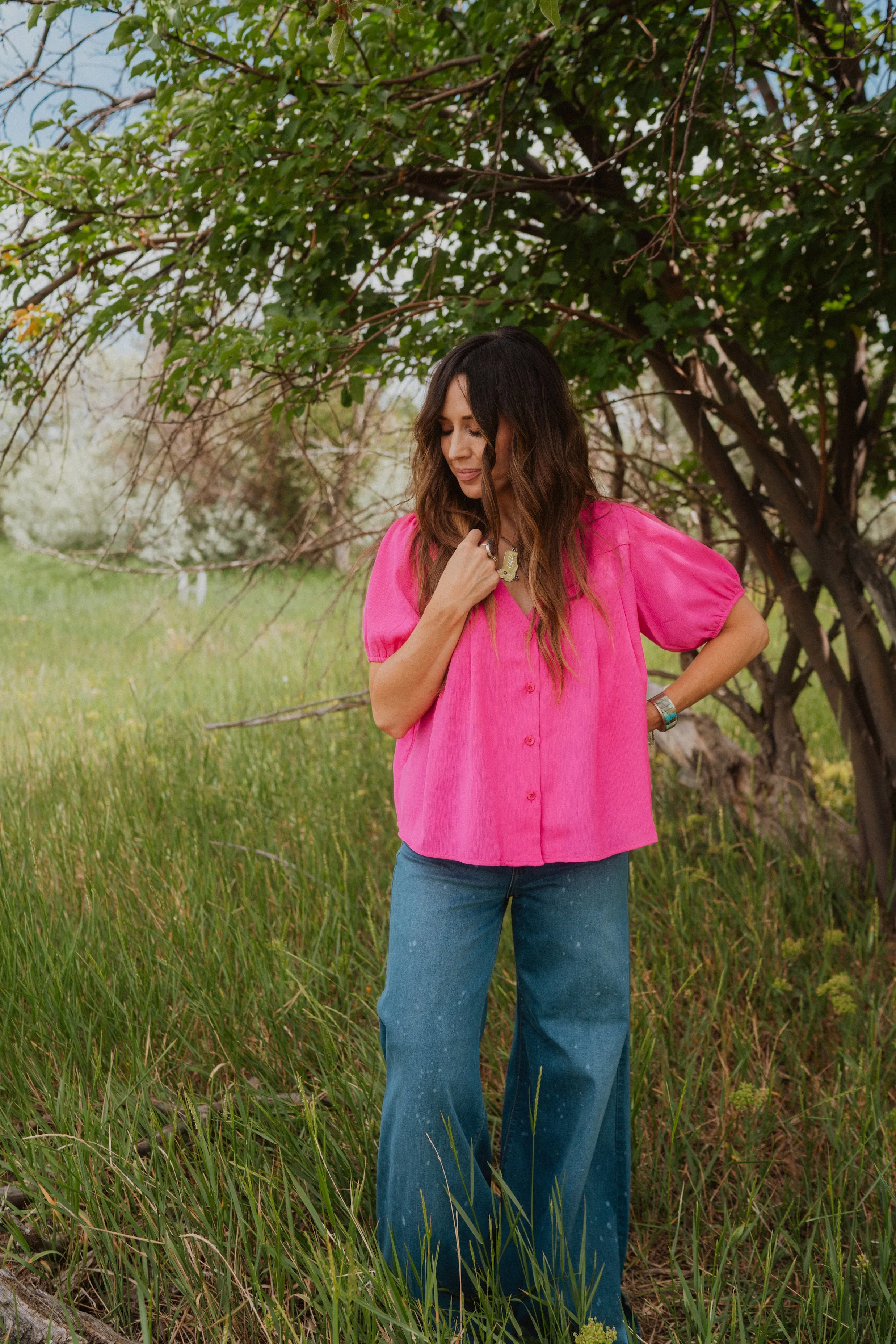 Pink Berry Top