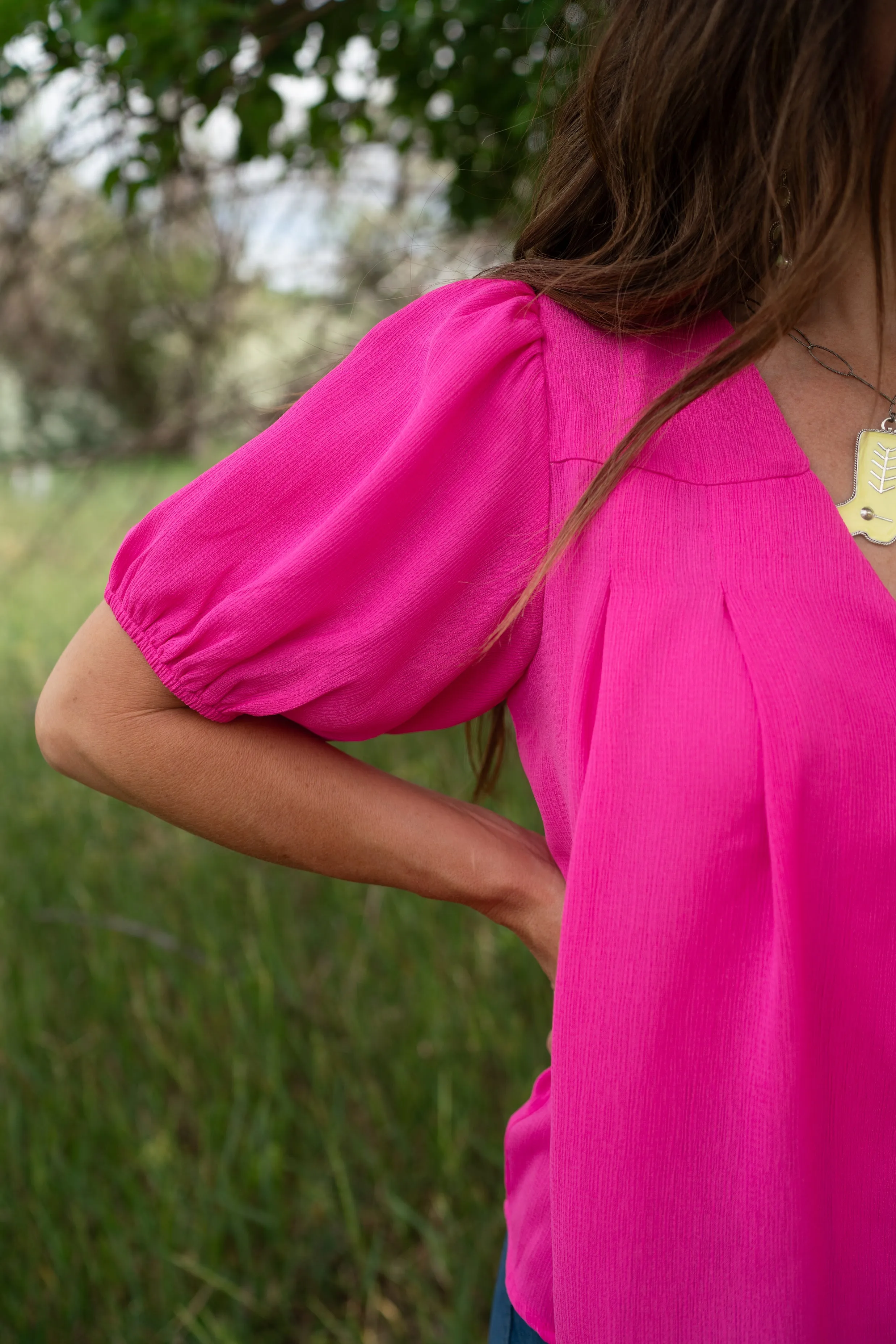 Pink Berry Top