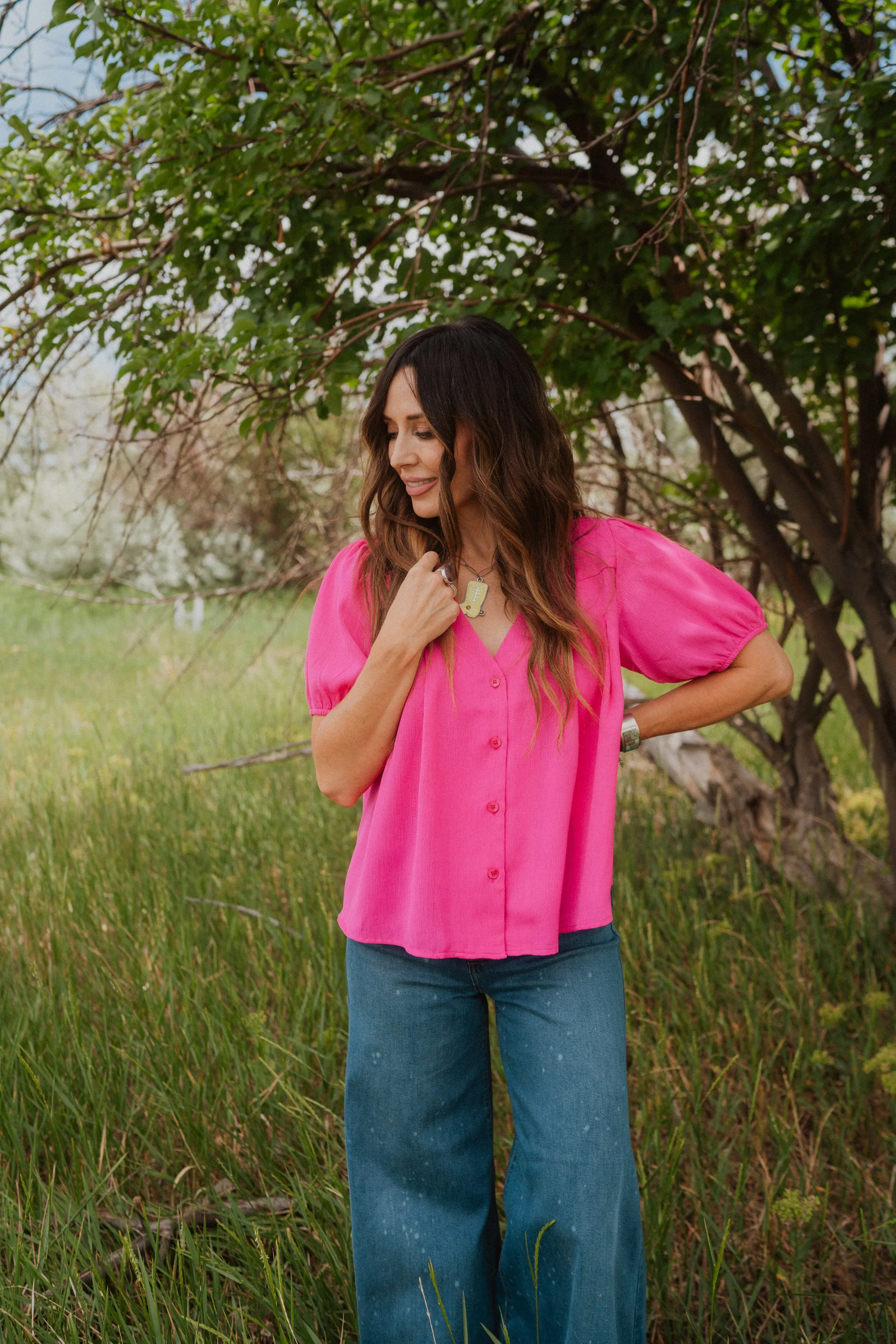 Pink Berry Top