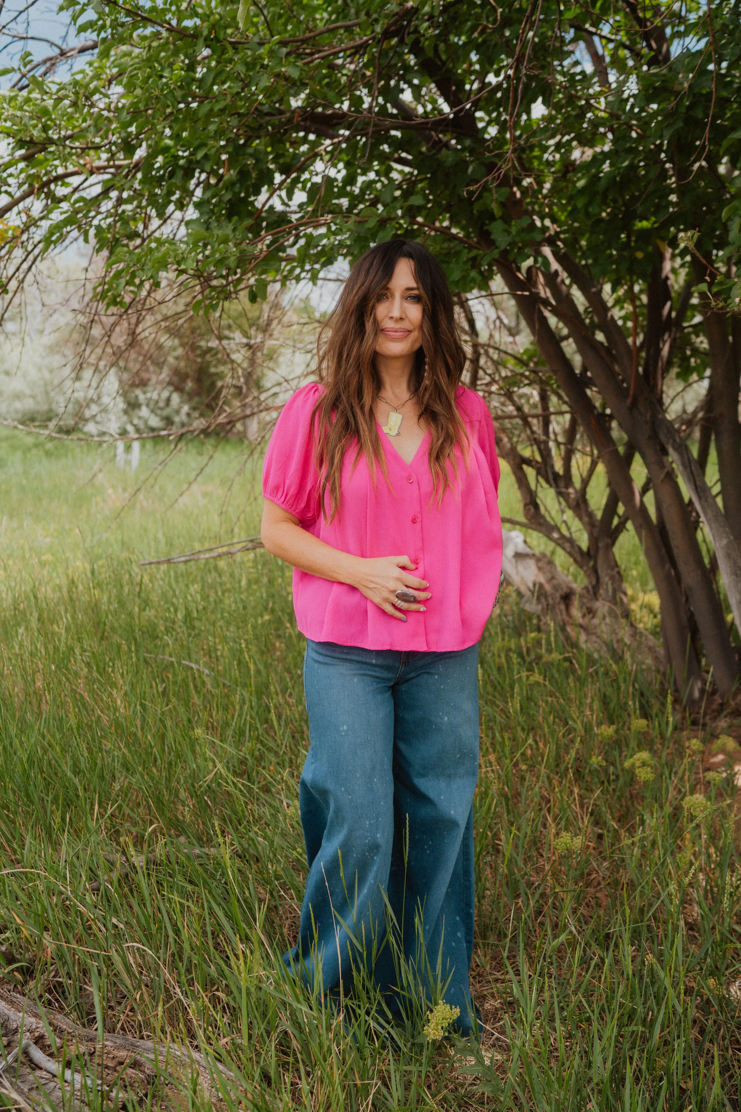 Pink Berry Top