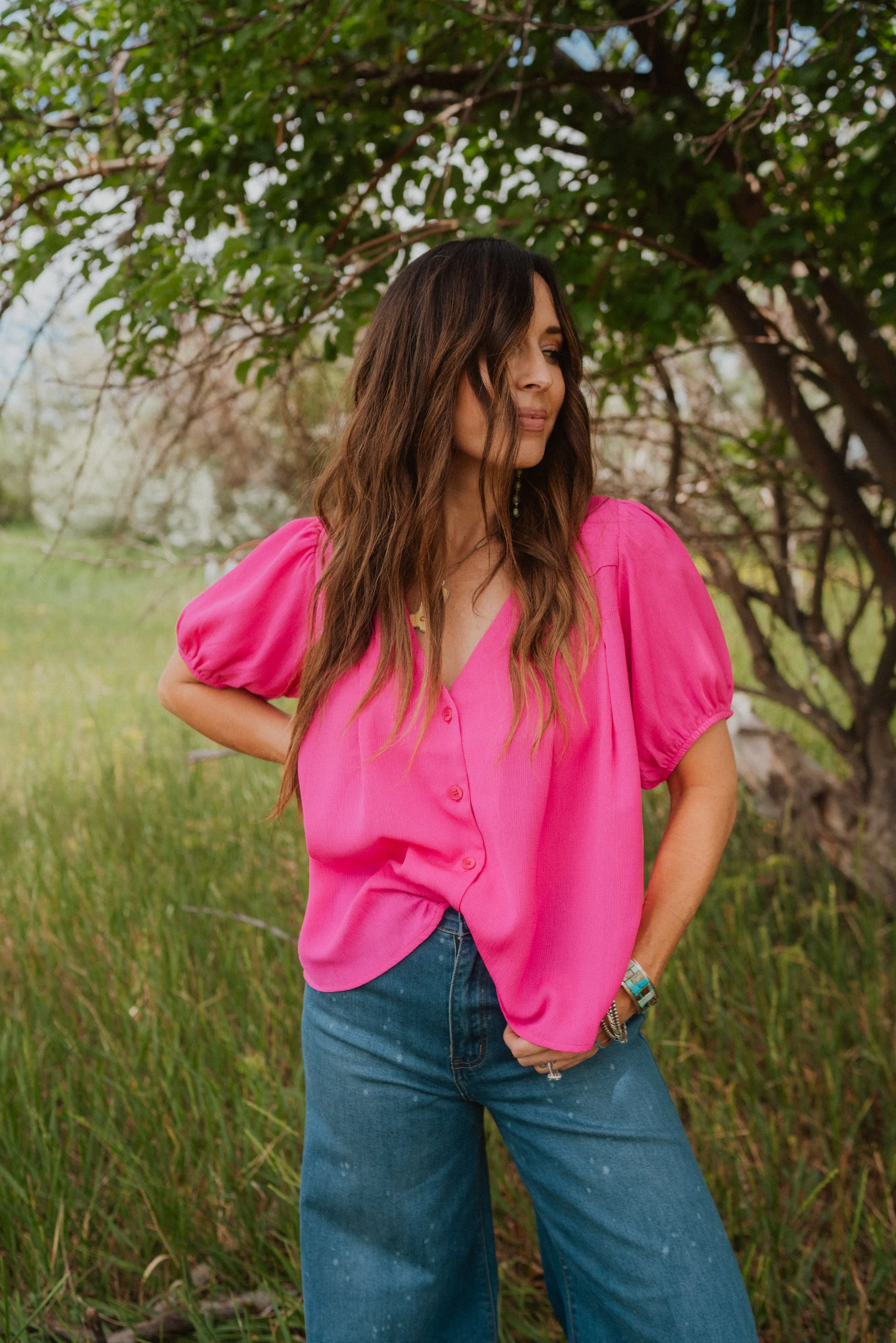 Pink Berry Top