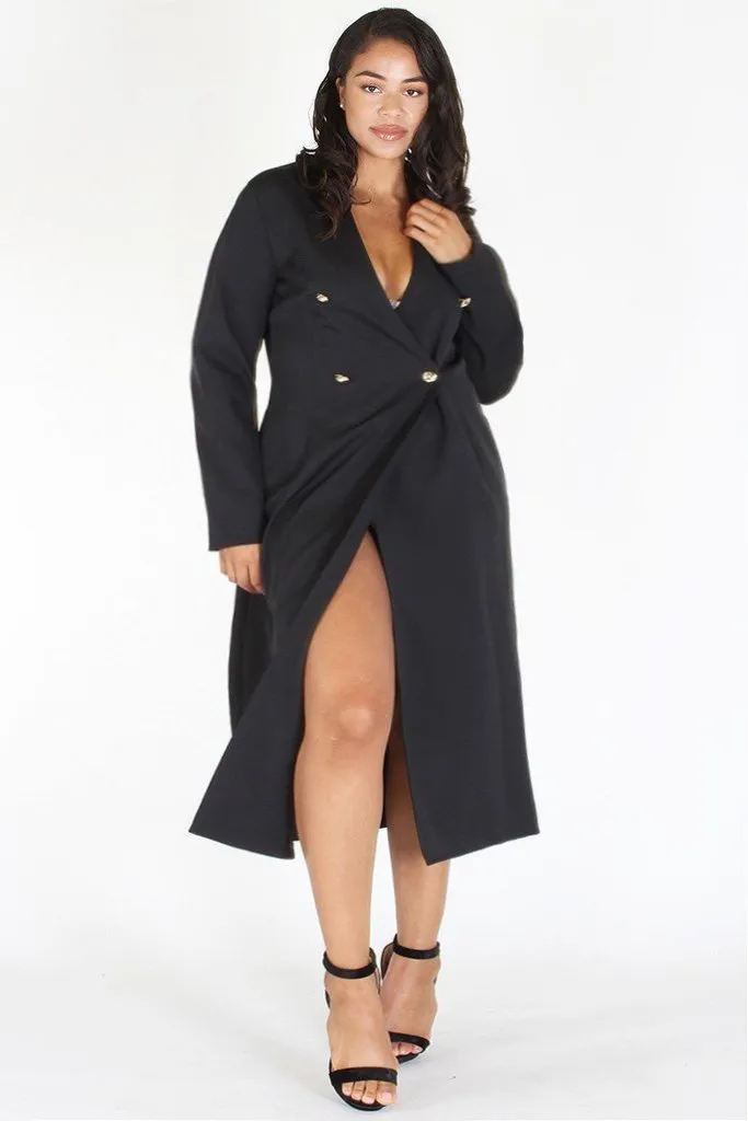 Plus Size Sexy Blazer Night Out Cocktail Dress [PRE-ORDER 25% OFF]