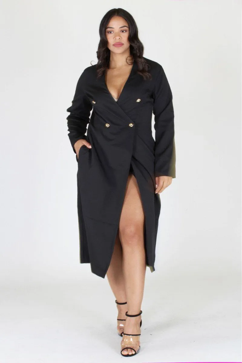 Plus Size Sexy Blazer Night Out Cocktail Dress [PRE-ORDER 25% OFF]