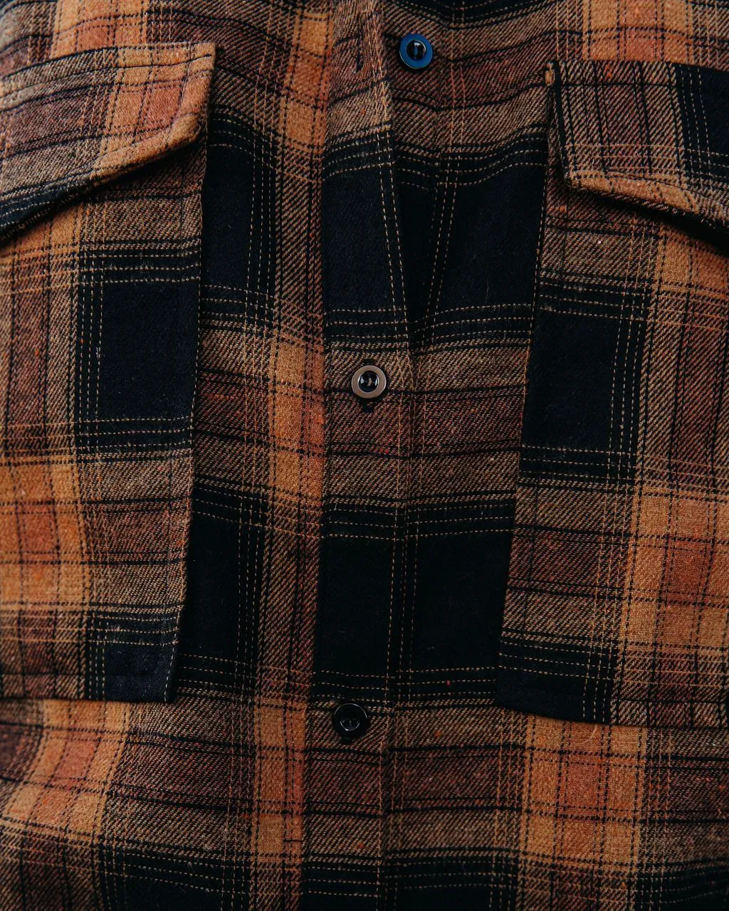 Preorder - Petaluma Cotton Blend Plaid Button Down Top