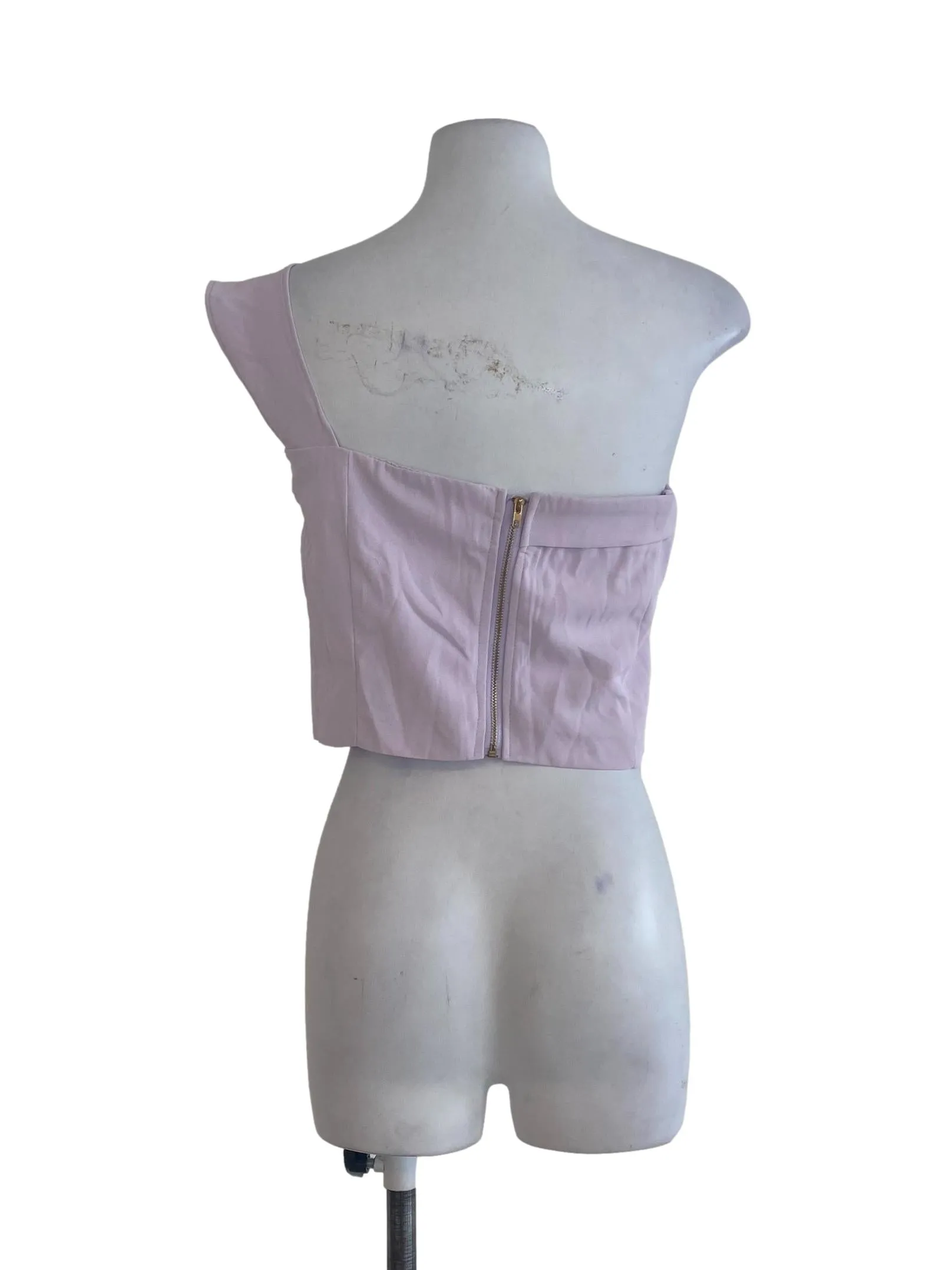 Purple Ruffled Top