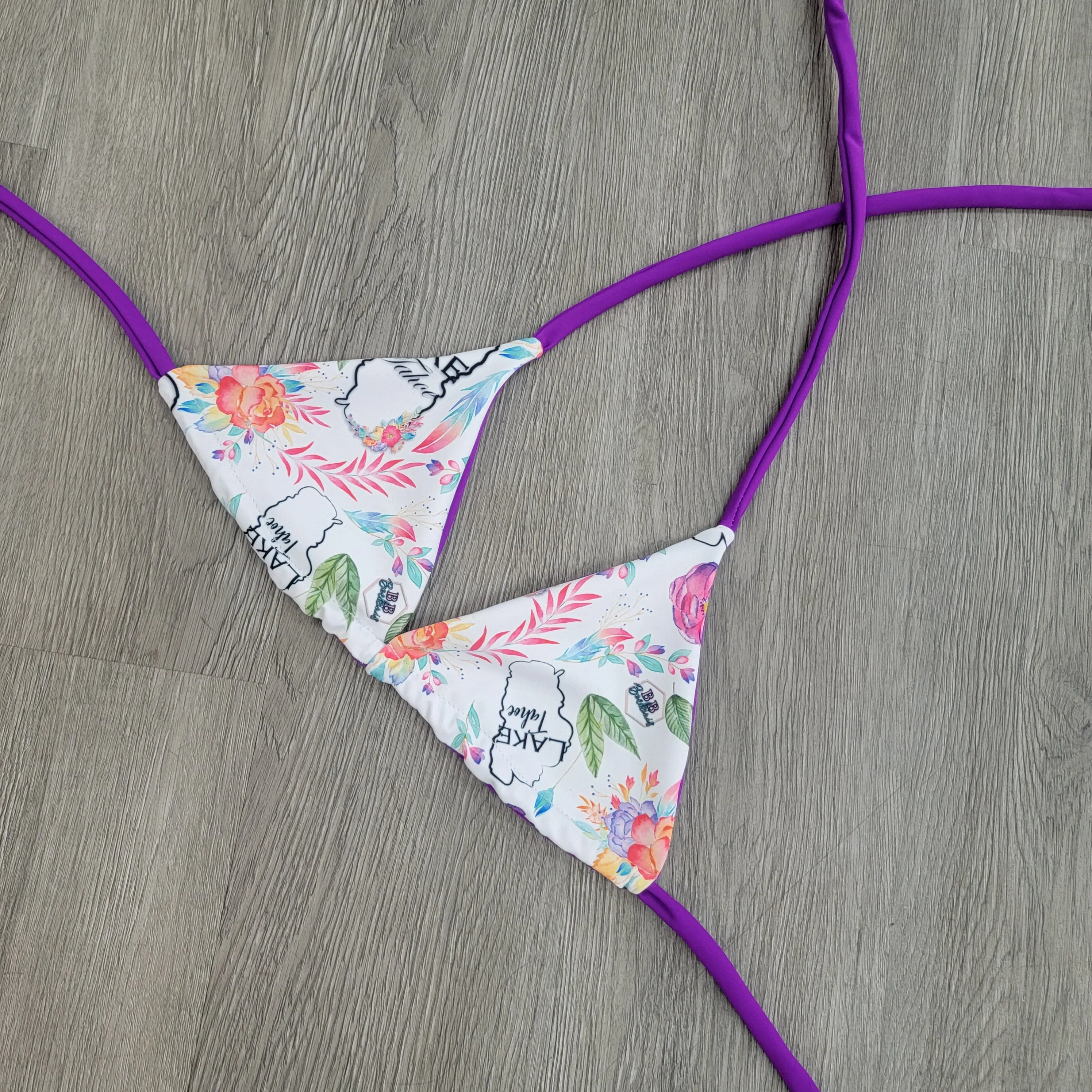 Purple Tahoe Triangle Top