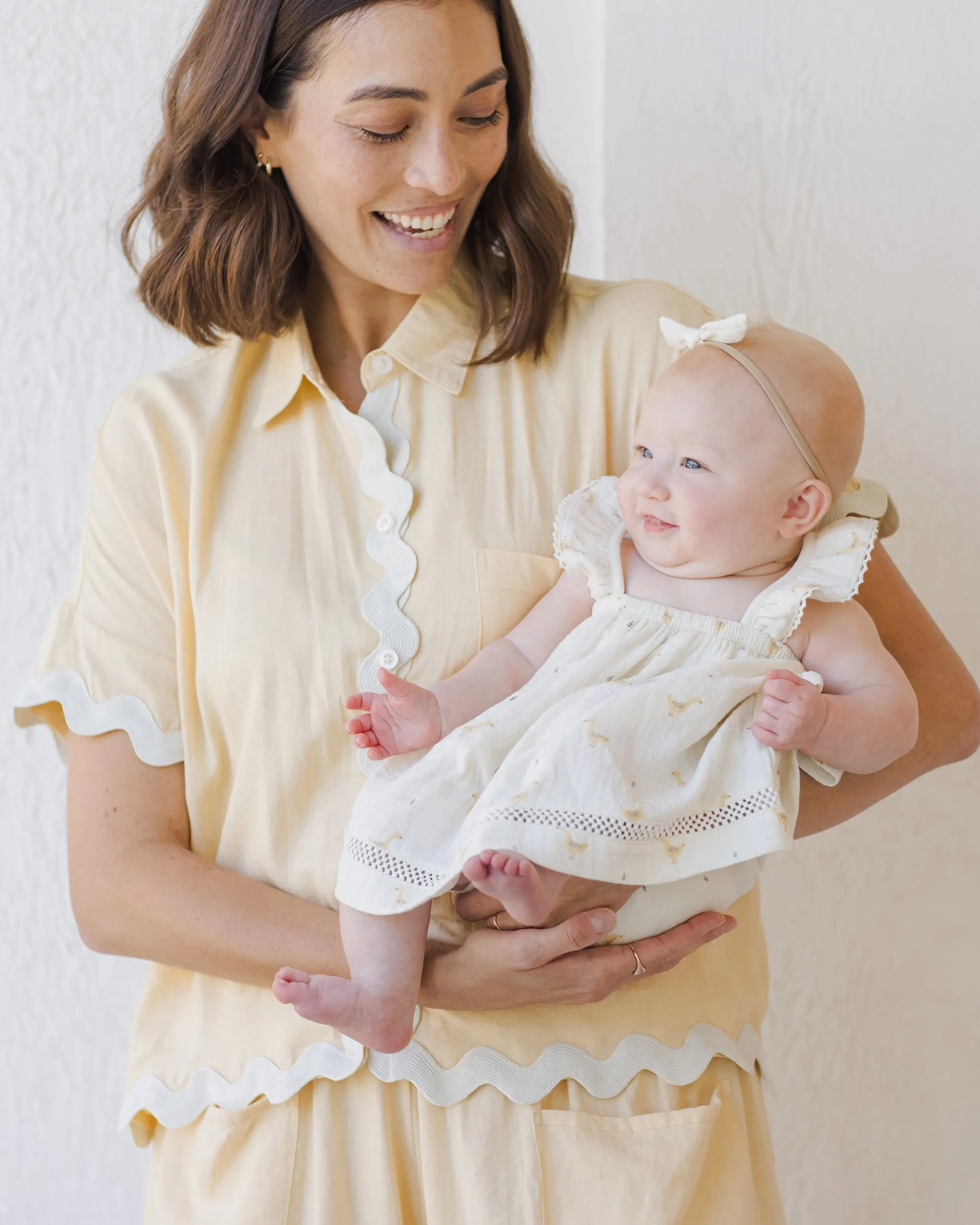 QUINCY MAE RUFFLED TANK DRESS || GOOSE