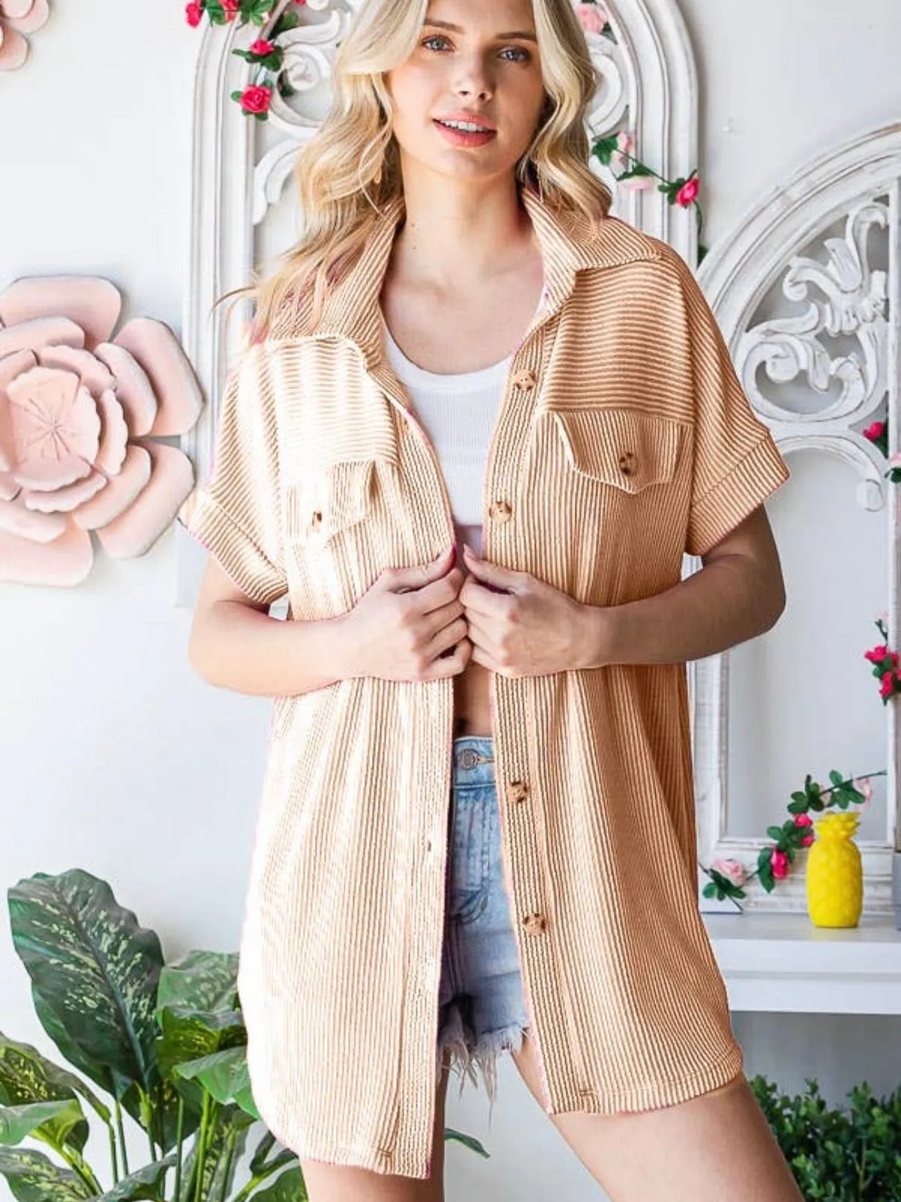 Ready or Not Top: Cream