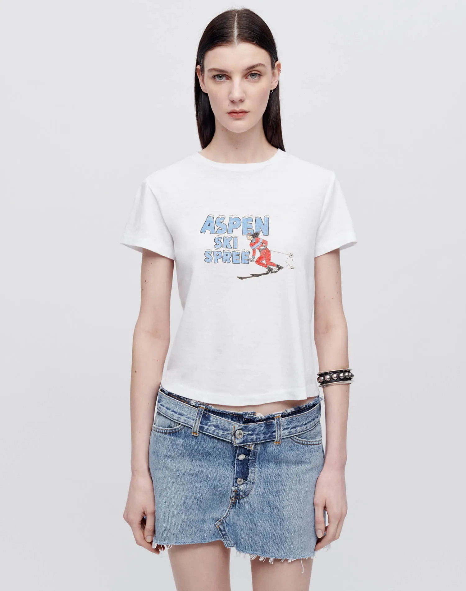Re/Done CLASSIC "SKI SPREE" TEE