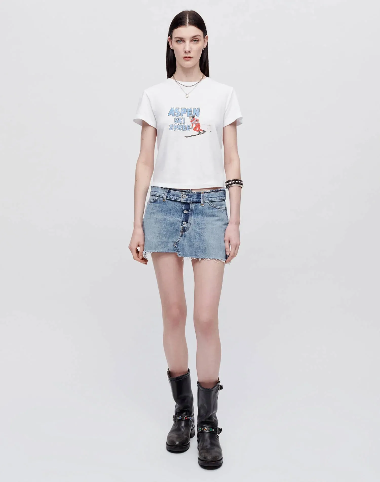 Re/Done CLASSIC "SKI SPREE" TEE