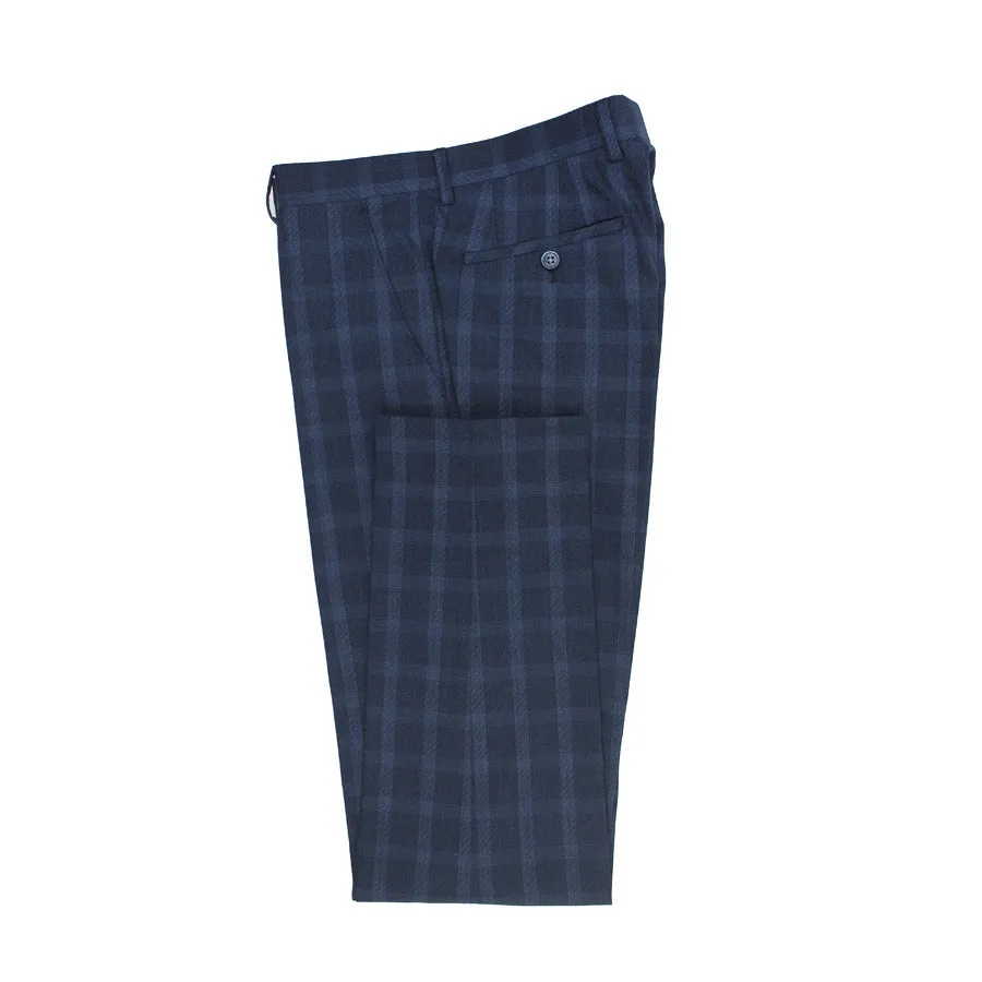 Remus Uomo - Lazio X-Slim Fit Blue Check Suit