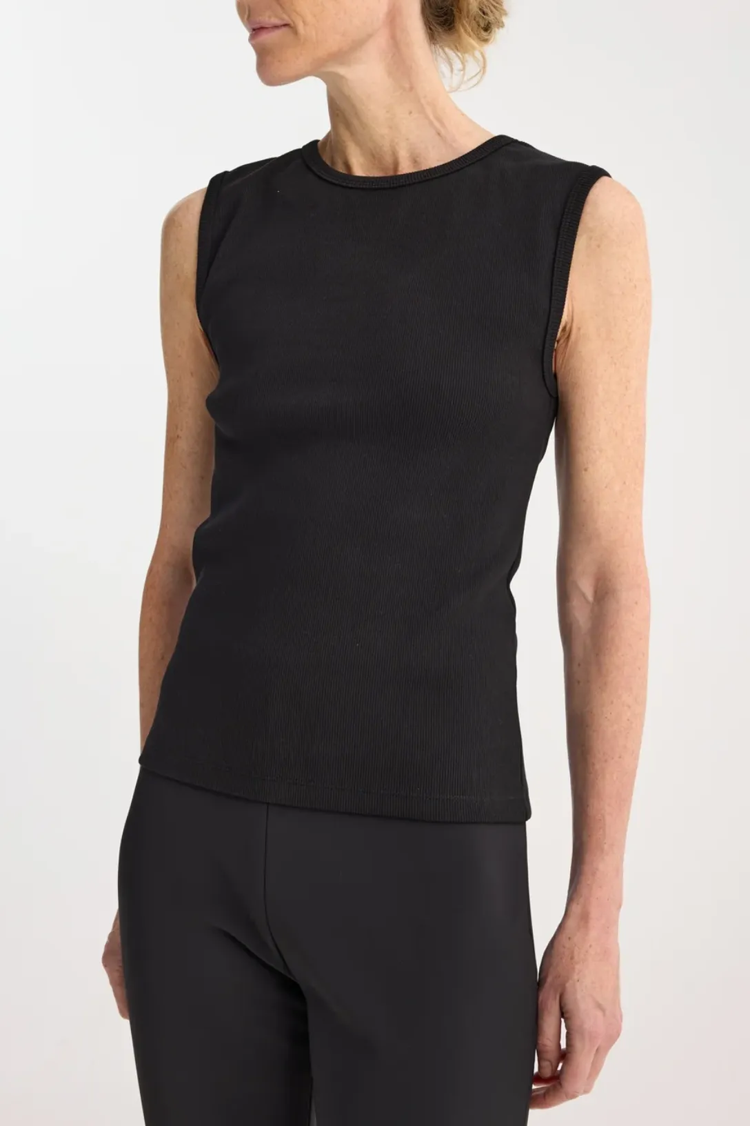 Rib Top | Black