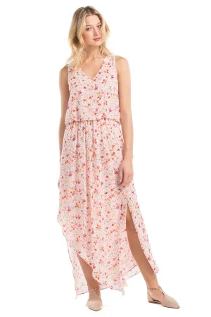 Rita Dress | Wht Floral P