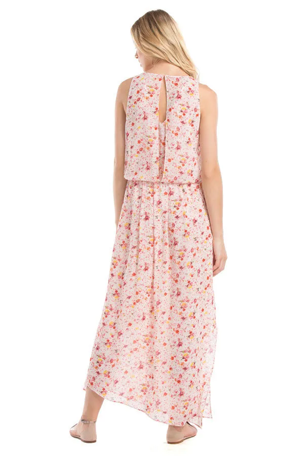 Rita Dress | Wht Floral P